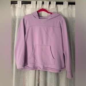 Modern canvas lavender sweatshirt